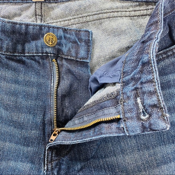 J. Crew Straight Leg Dark Wash Jeans - Picture 6 of 7